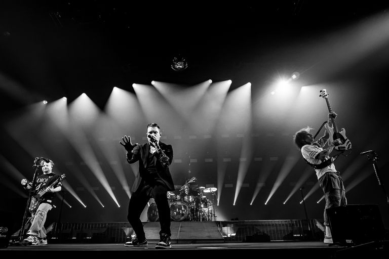 Shinedown performing live at AEC Theatre in Adelaide